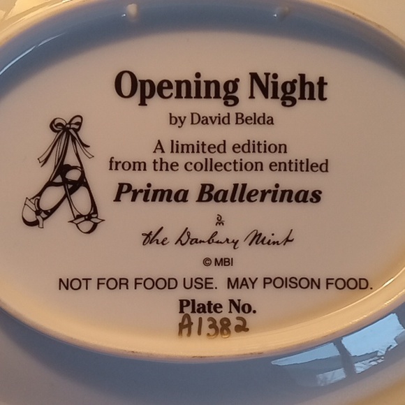 The Danbury Mint Plate Collection 6 Plates - Picture 12 of 12